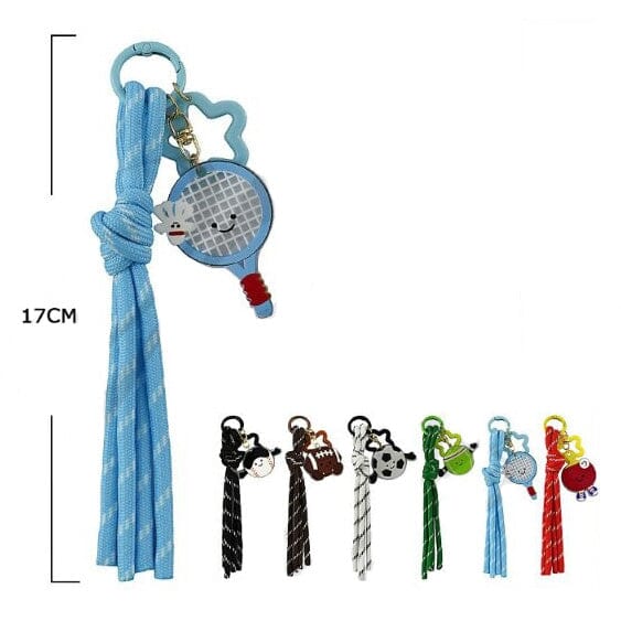 Cartoon Sports Keychain with Strap 70313 (12 units)