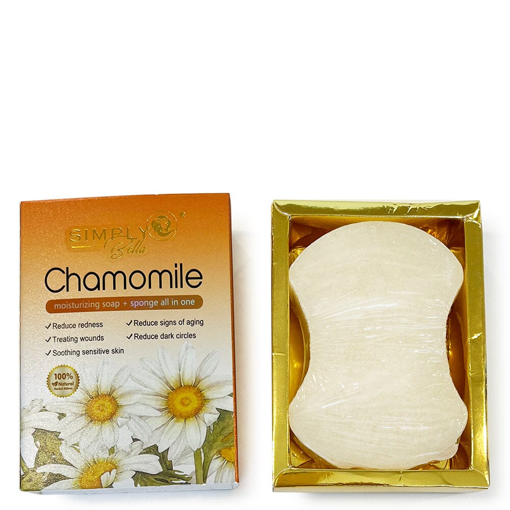 CHAMOMILE MOISTURIZING SOAP + SPONGE ALL IN ONE (12 units)