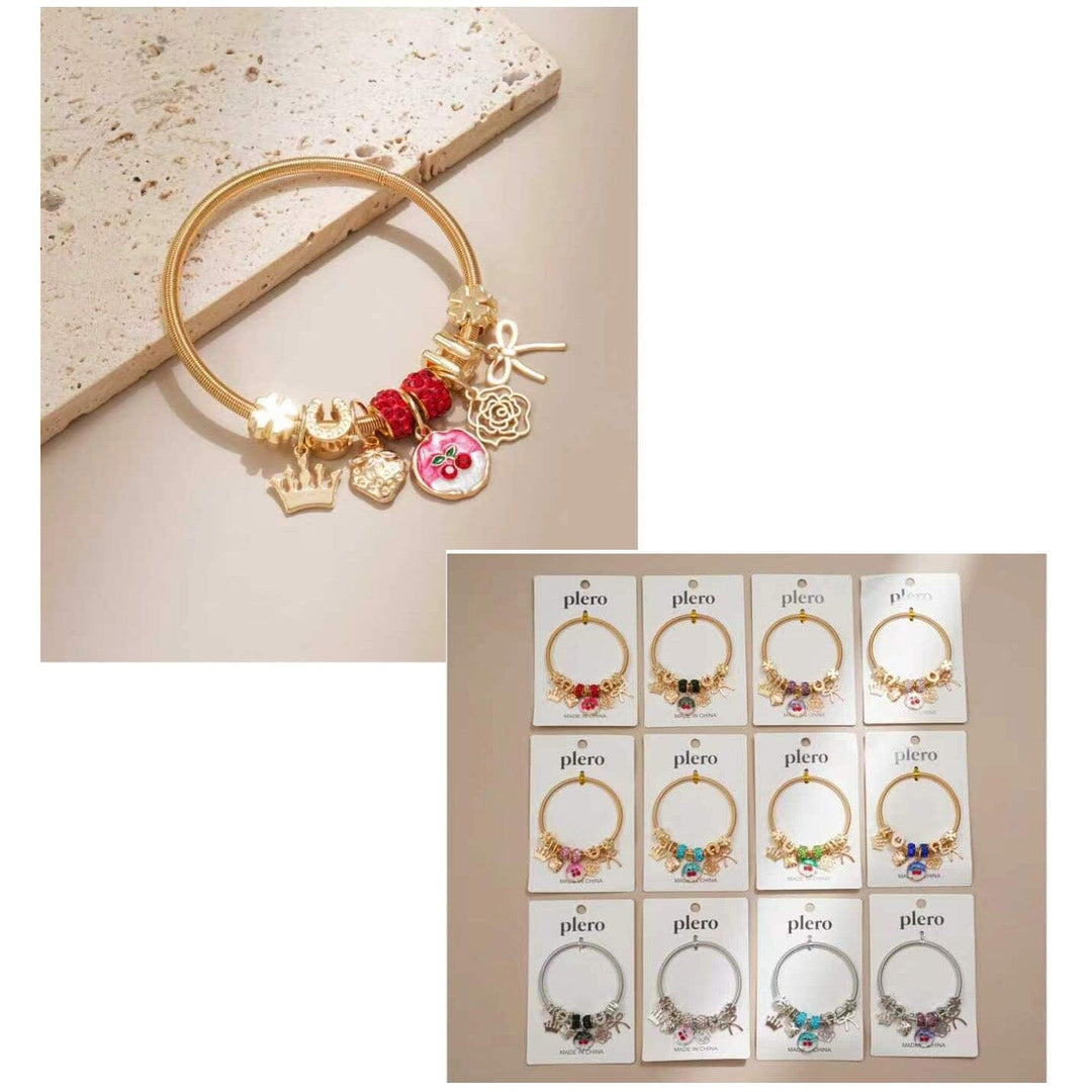 Charm Bangle Bracelet 2156 (12 units)