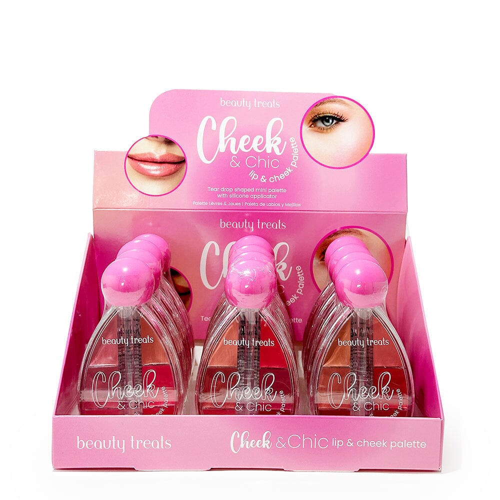 Cheek & Chic Lip & cheek Palette (12 units)