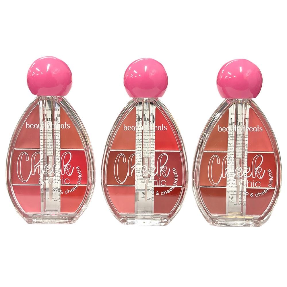 Cheek & Chic Lip & cheek Palette (12 units)