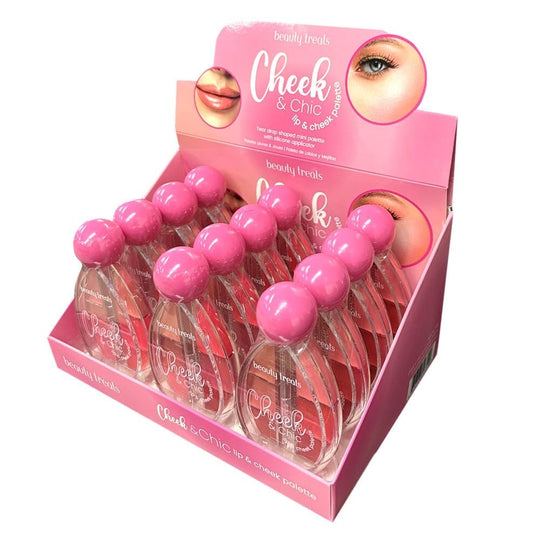 Cheek & Chic Lip & cheek Palette (12 units)