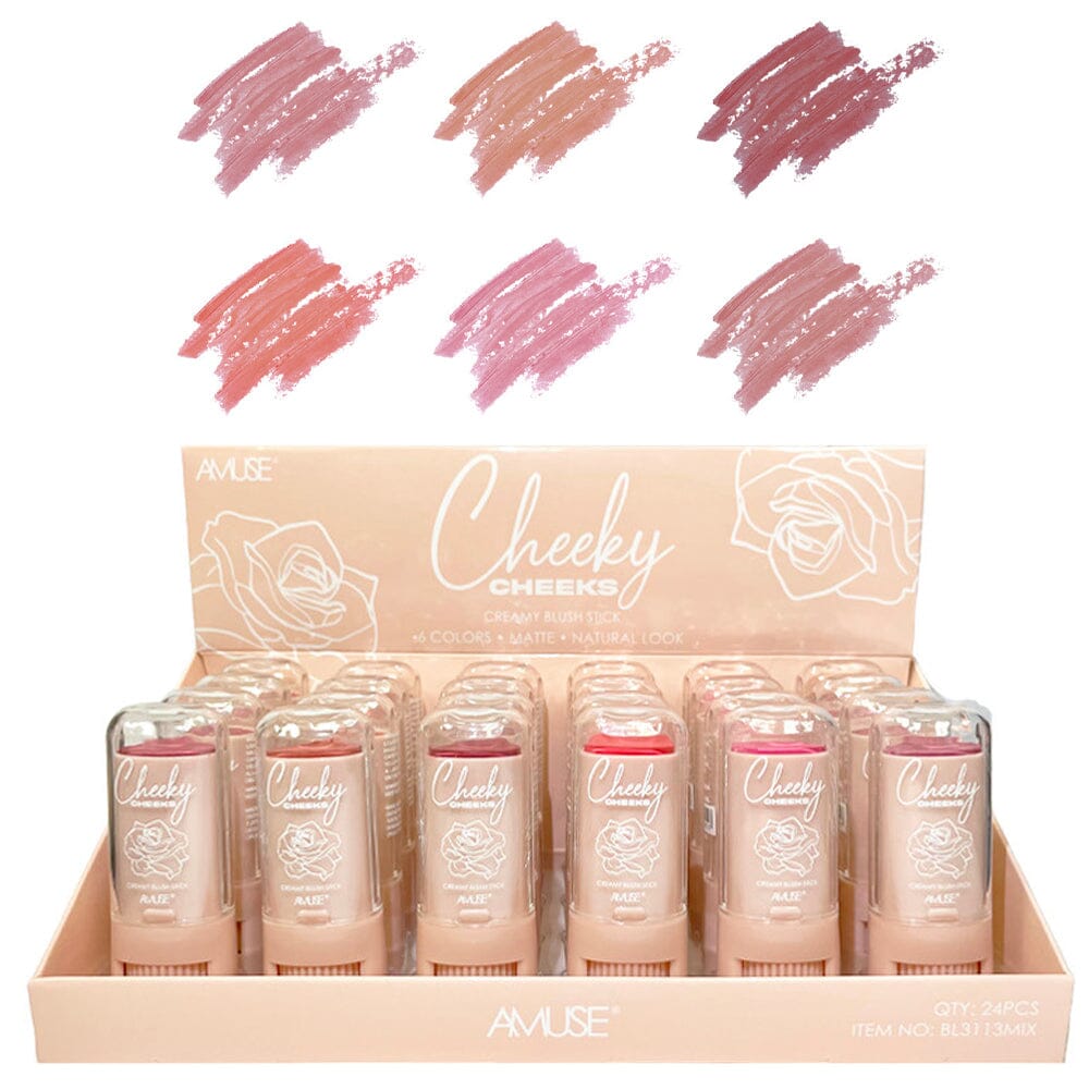 Cheeky Cheeks Blush Stick 3113MIX (24 units)