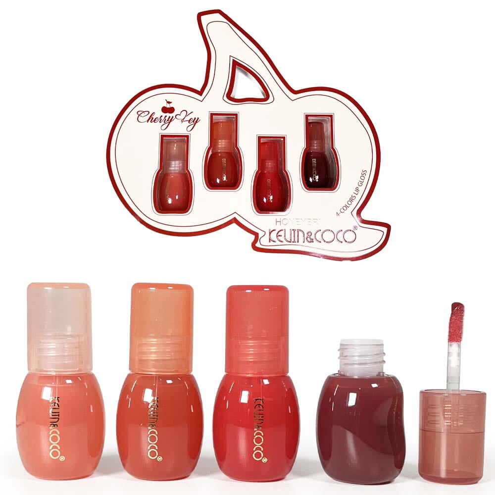 Cherry 4PC Lip Laquer Fruit Series Set (6 units)