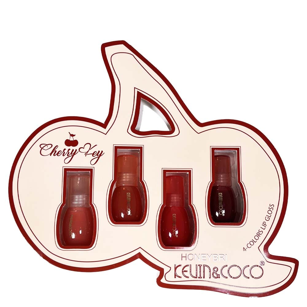 Cherry 4PC Lip Laquer Fruit Series Set (6 units)