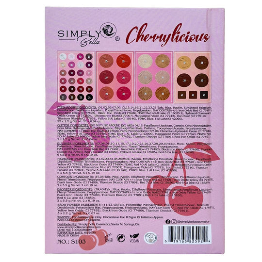 Cherry Licious Book Palette (1 unit)