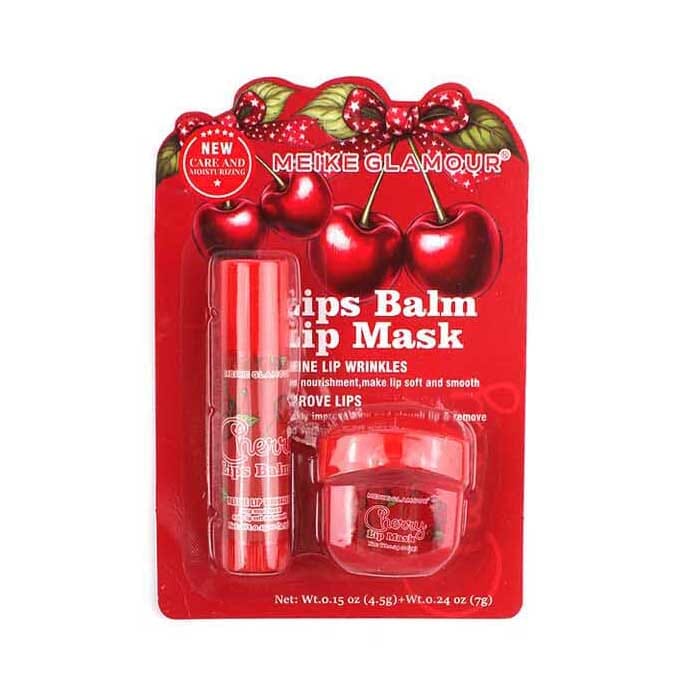 Cherry Lip Balm & Lip Mask Set 1137 (24 units)