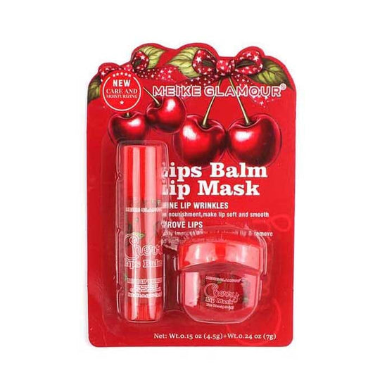 Cherry Lip Balm & Lip Mask Set 1137 (24 units)