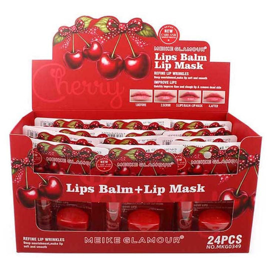 Cherry Lip Balm & Lip Mask Set 1137 (24 units)