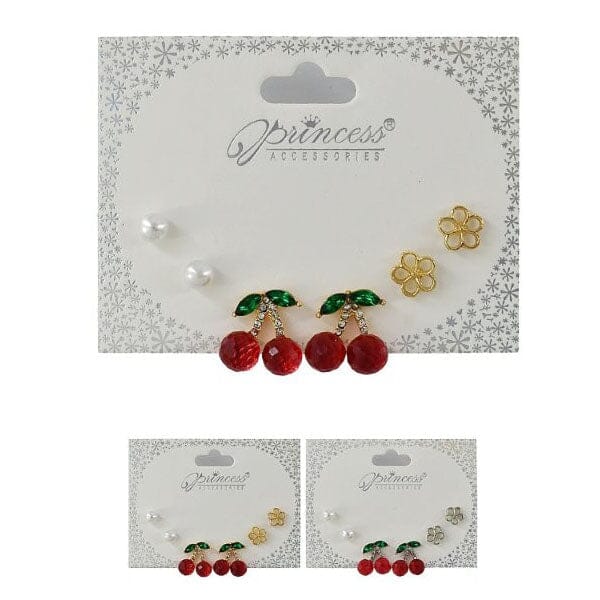 Cherry Multi Earrings 3264 (12 units)