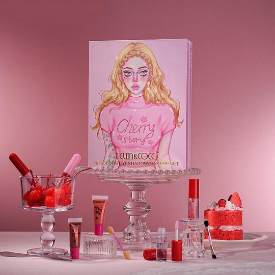 Cherry Story 46 color Makeup Palette Book (1 unit)