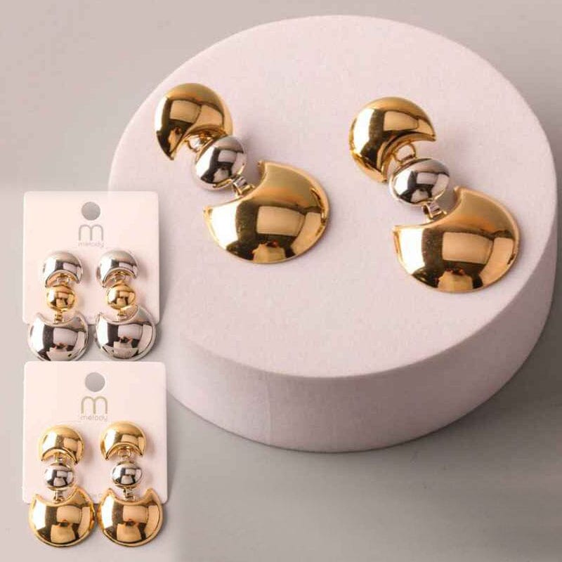 Chunky Orb Suspended Drop Earring 38750 (12 units)