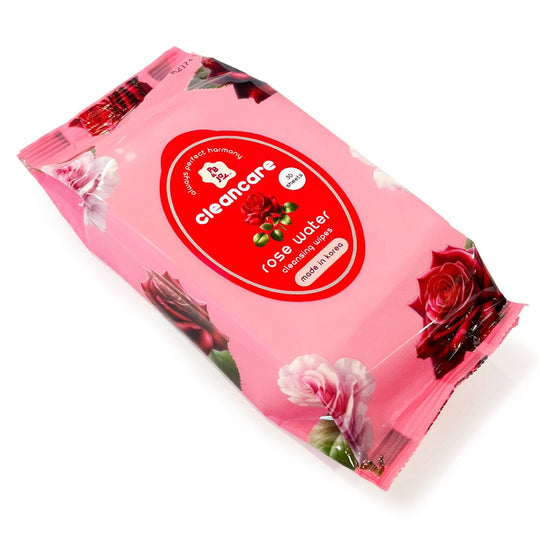 Cleancare Cleansing Wipes Rose Water (12 units)