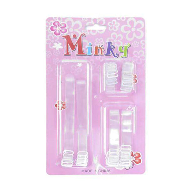 Clear Bra Straps 3PR 5672 (12 units)