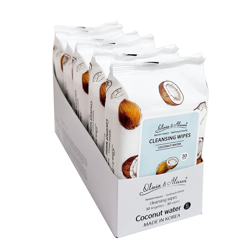 Cocount Makeup Cleansing Remover Wipes (6 units)