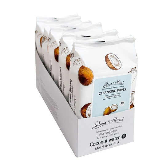 Cocount Makeup Cleansing Remover Wipes (6 units)