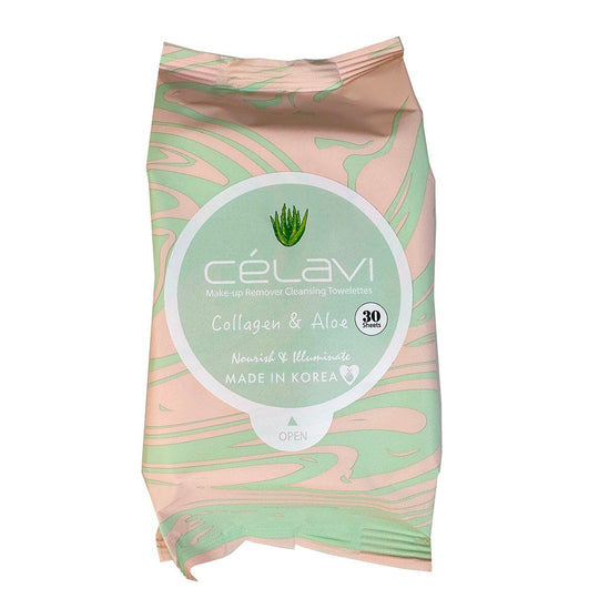 Collagen & Aloe Makeup Remover Cleansing Towelettes #023 (6 units)