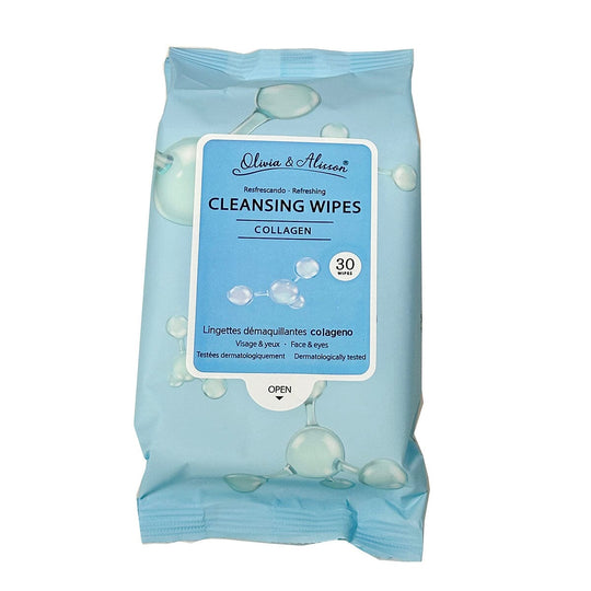 Collagen Makeup Cleansing Remover Wipes (6 units)