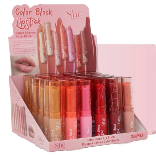 Color Block Lipstick LC03 (36 units)