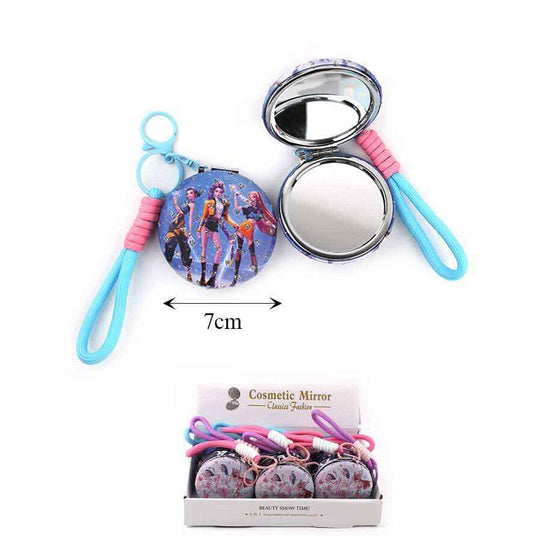 Compact Folding Cosmetic Mirror 0689 (12 units)