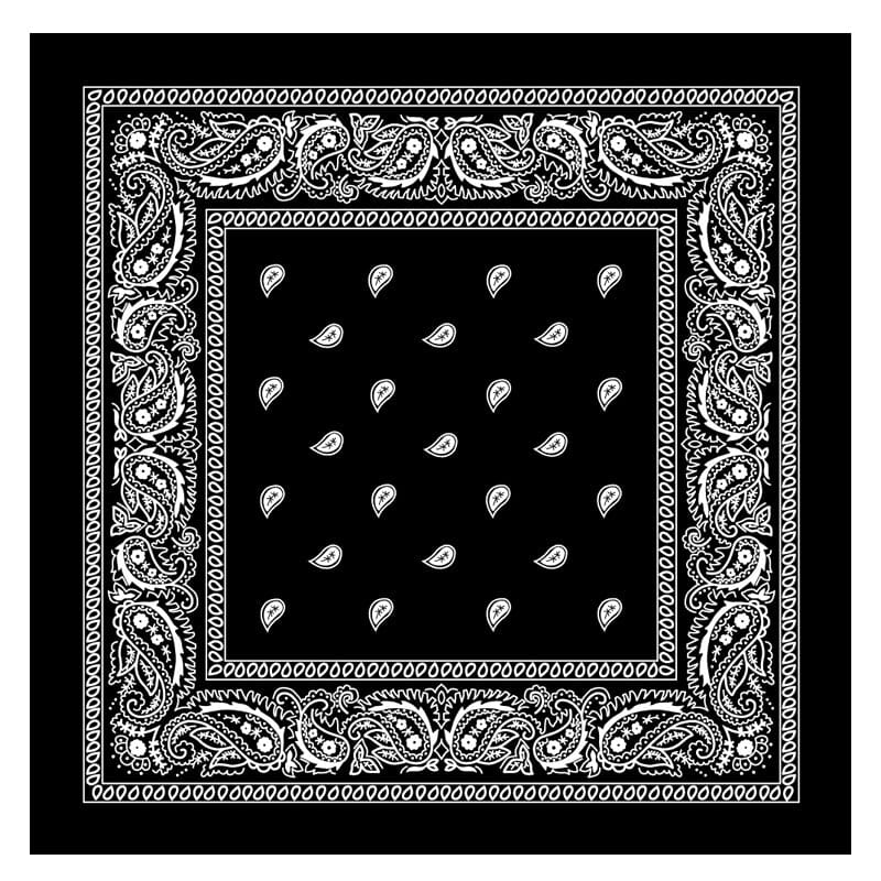 Cotton Solid Color Bandana - Sold By Color (12 units)