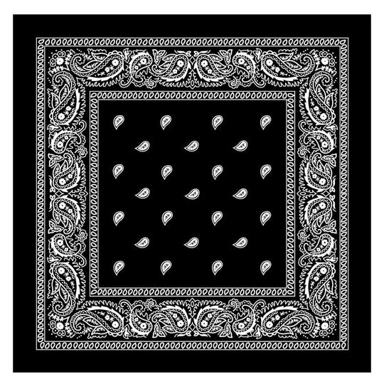Cotton Solid Color Bandana - Sold By Color (12 units)