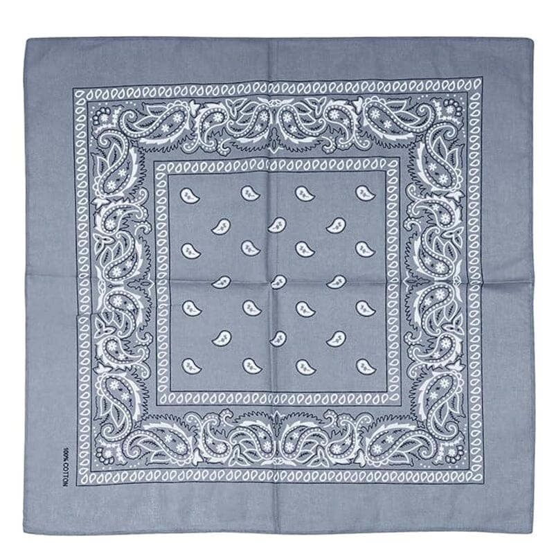 Cotton Solid Color Bandana - Sold By Color (12 units)