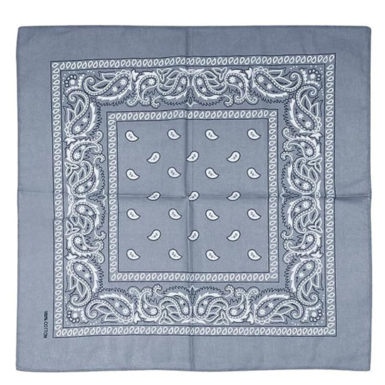 Cotton Solid Color Bandana - Sold By Color (12 units)