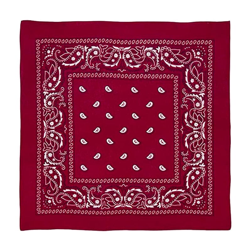 Cotton Solid Color Bandana - Sold By Color (12 units)