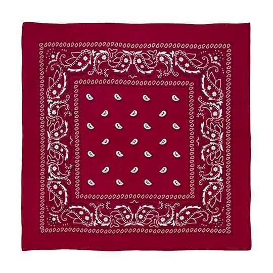 Cotton Solid Color Bandana - Sold By Color (12 units)