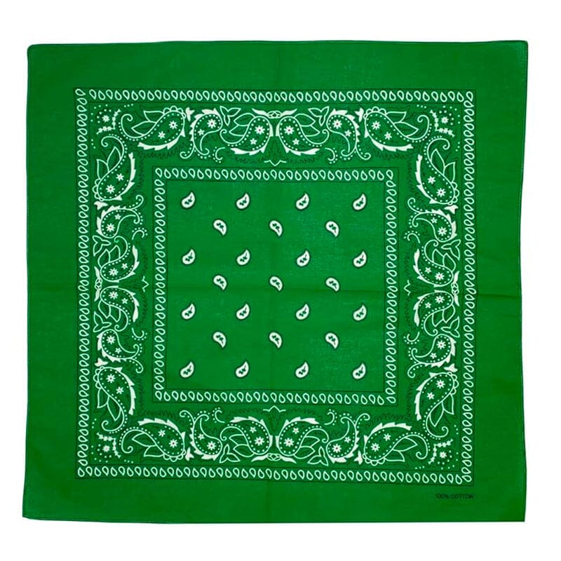 Cotton Solid Color Bandana - Sold By Color (12 units)