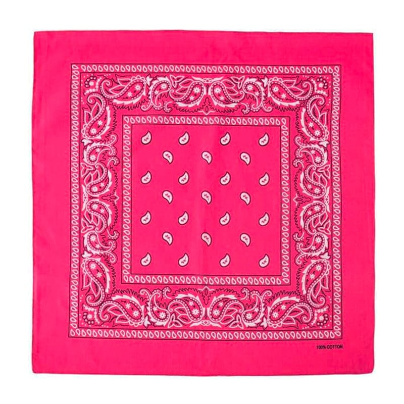 Cotton Solid Color Bandana - Sold By Color (12 units)