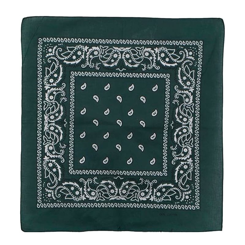 Cotton Solid Color Bandana - Sold By Color (12 units)