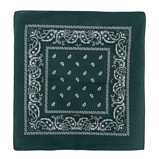 Cotton Solid Color Bandana - Sold By Color (12 units)