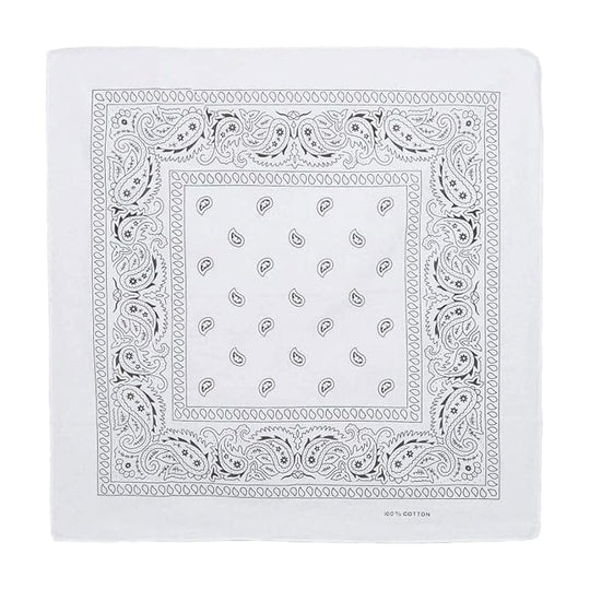 Cotton Solid Color Bandana - Sold By Color (12 units)
