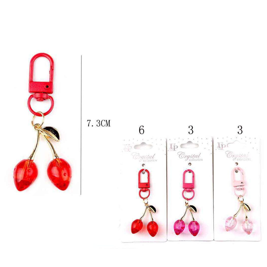 Crystal Cherry Keychain 1711 (12 units)