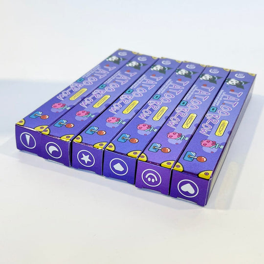 Cute 6 Design Stamp With Eyeliner 0641 (12 units)