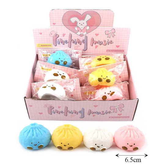 Cute Bao Bun Squishy Toy 1897 (12 units)