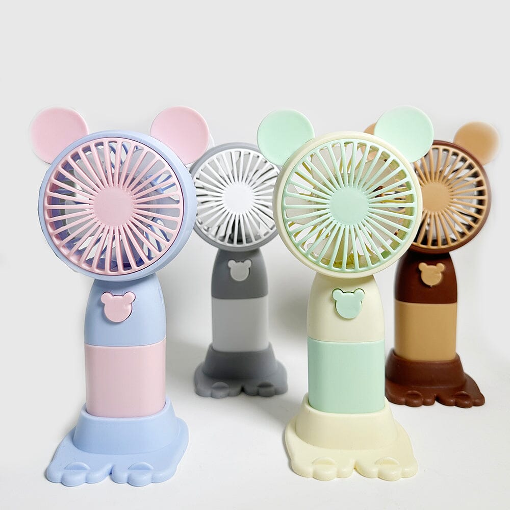 Cute Bear Handheld Fan 1221 (12 units)