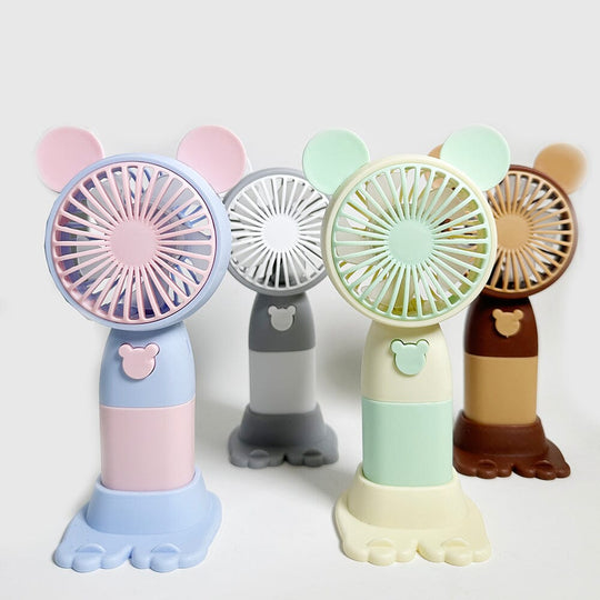 Cute Bear Handheld Fan 1221 (12 units)