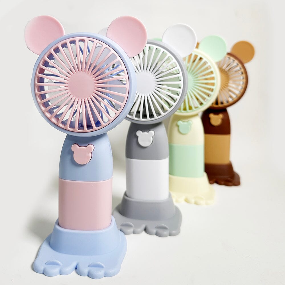 Cute Bear Handheld Fan 1221 (12 units)