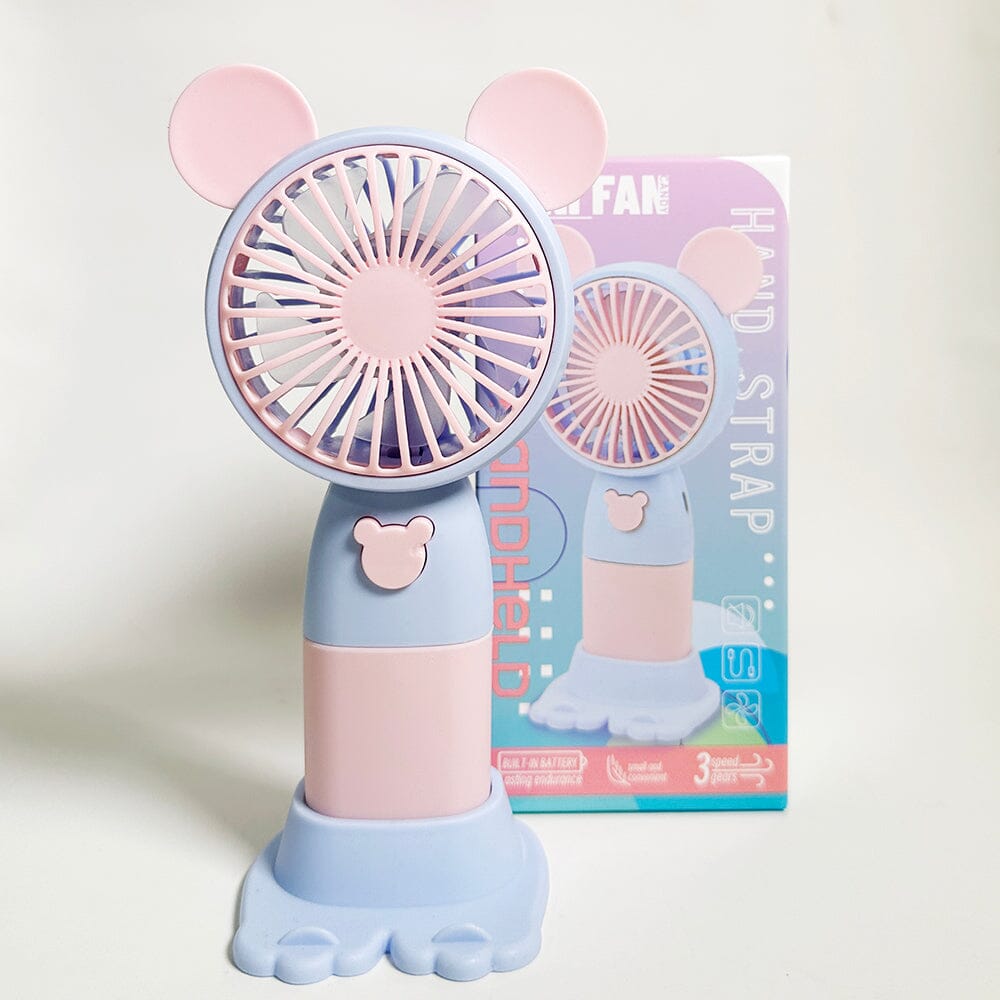 Cute Bear Handheld Fan 1221 (12 units)