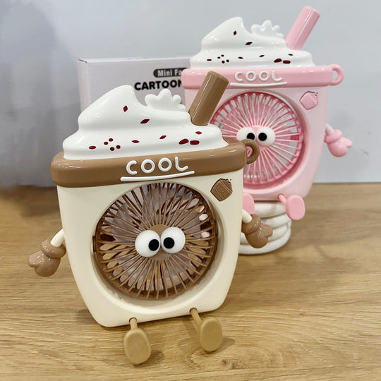 Cute Dessert Cup Fan (2 units)