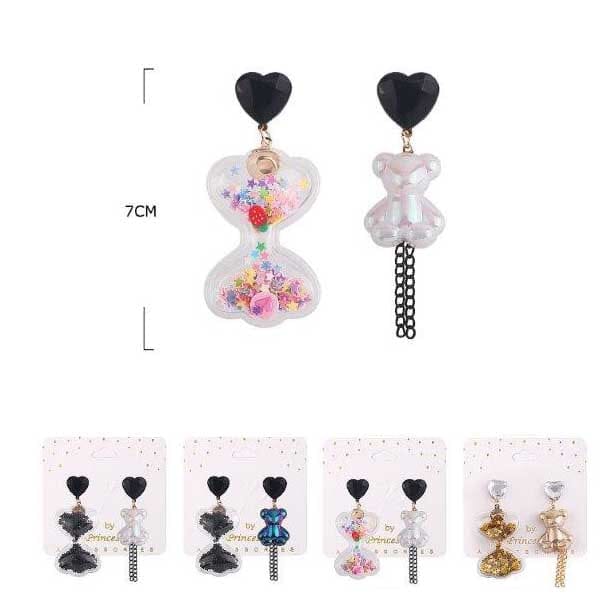 Cute Earring 5198BW ( 12 units)