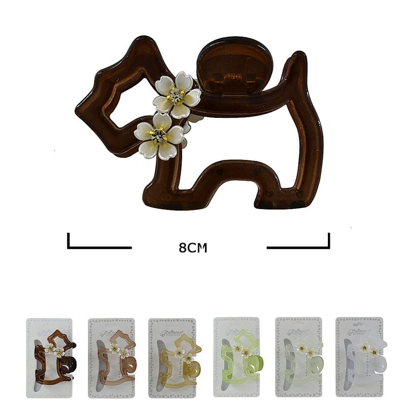 Cute Jaw Clip 11354M (12 units)