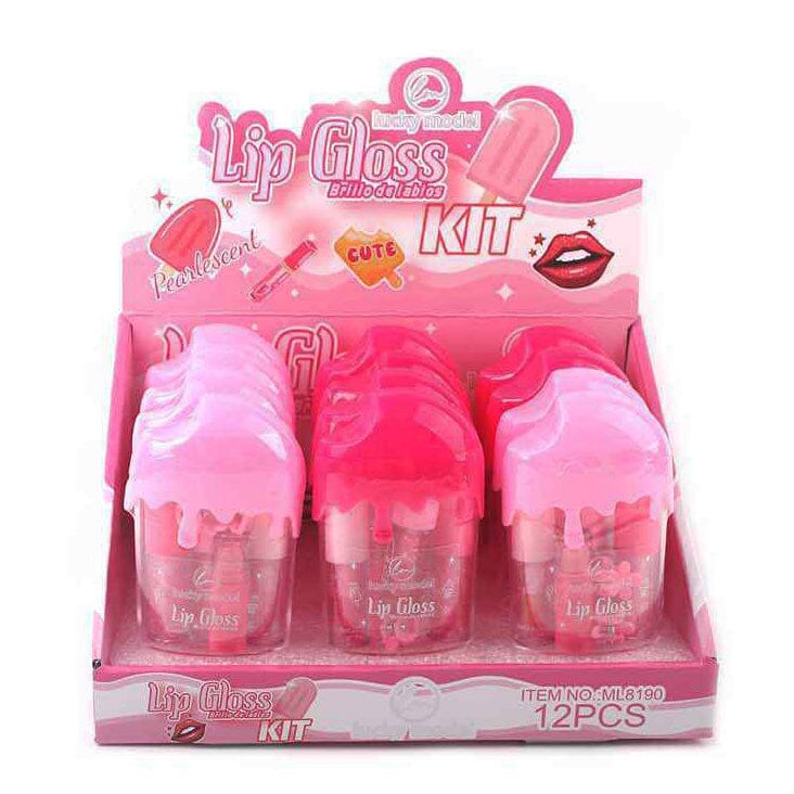 Cute Lip Gloss Kit 0431 (12 units)