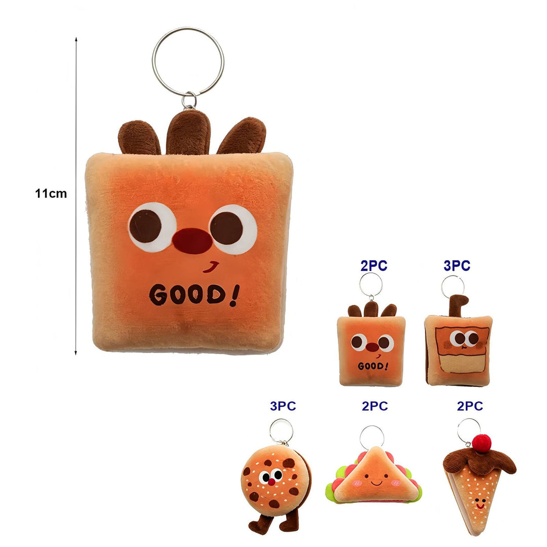 Cute Plush French Fries Keychain 52127 (12 units)