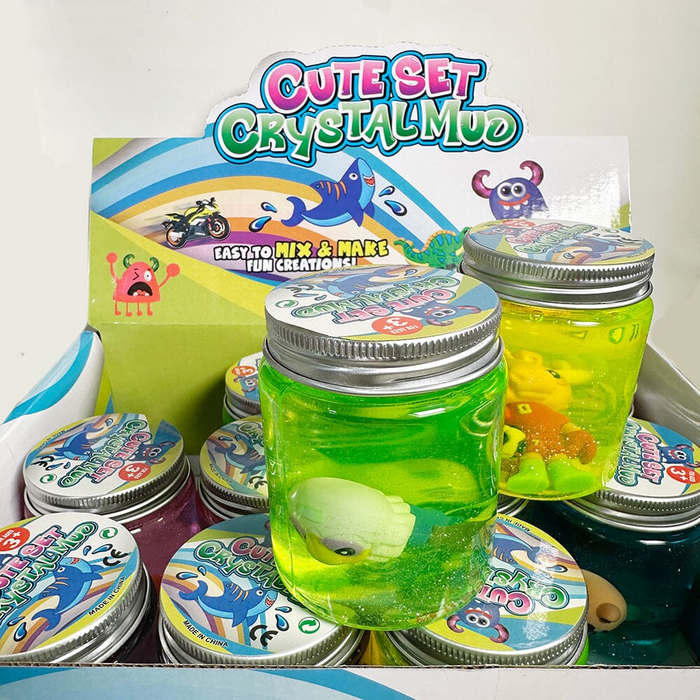 Cute Set Crystal Mud Slime Toy 1253 (12 units)