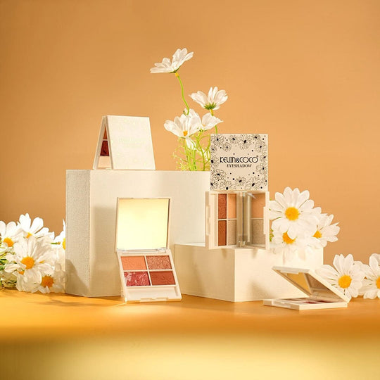 Daisy Garden Collcetion 4 Colors Eyeshadow Palette (24 units)