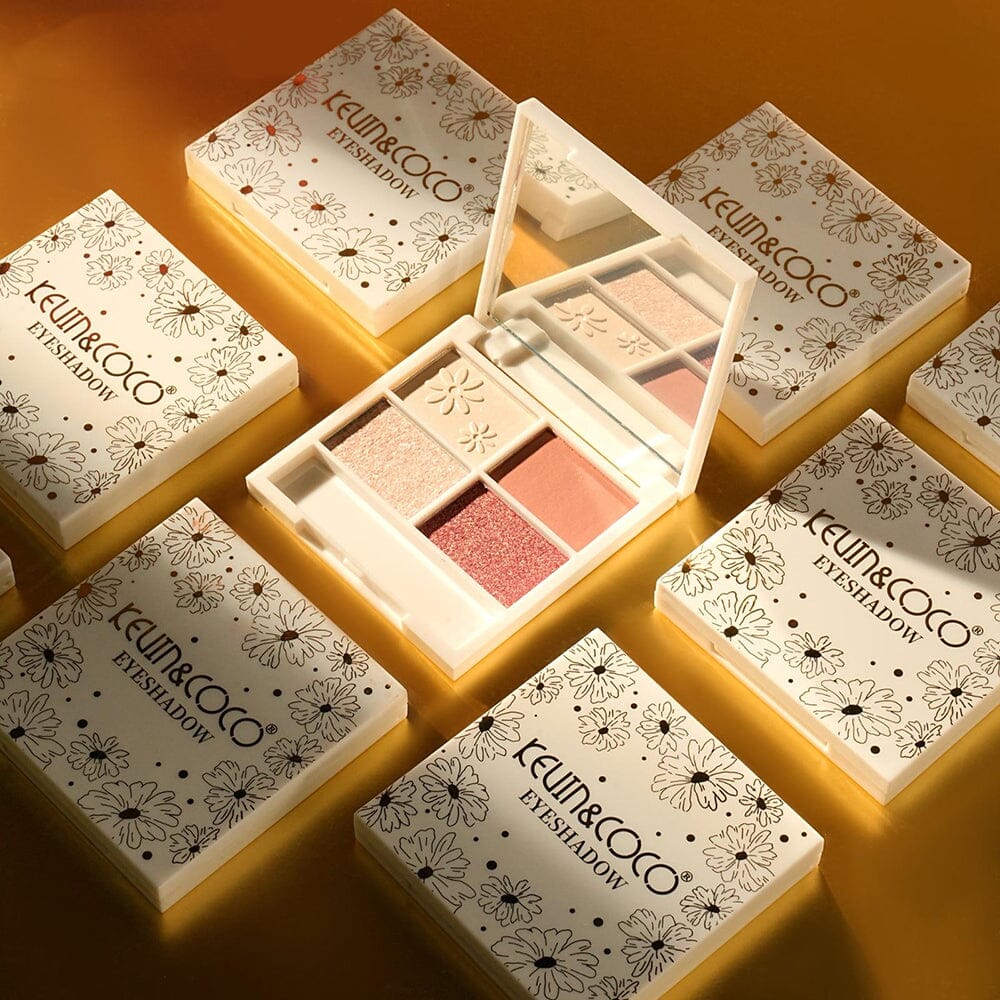 Daisy Garden Collcetion 4 Colors Eyeshadow Palette (24 units)